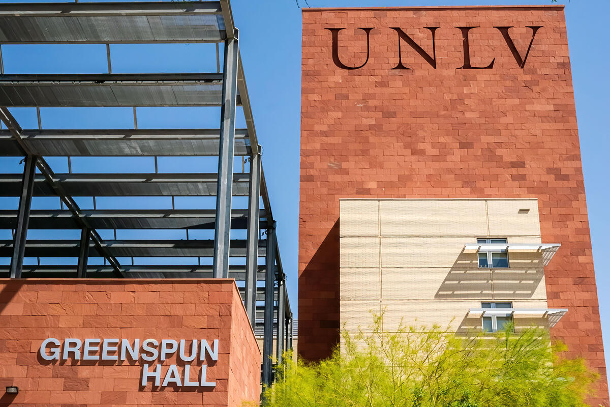 UNLV building next to Greenspun Hall