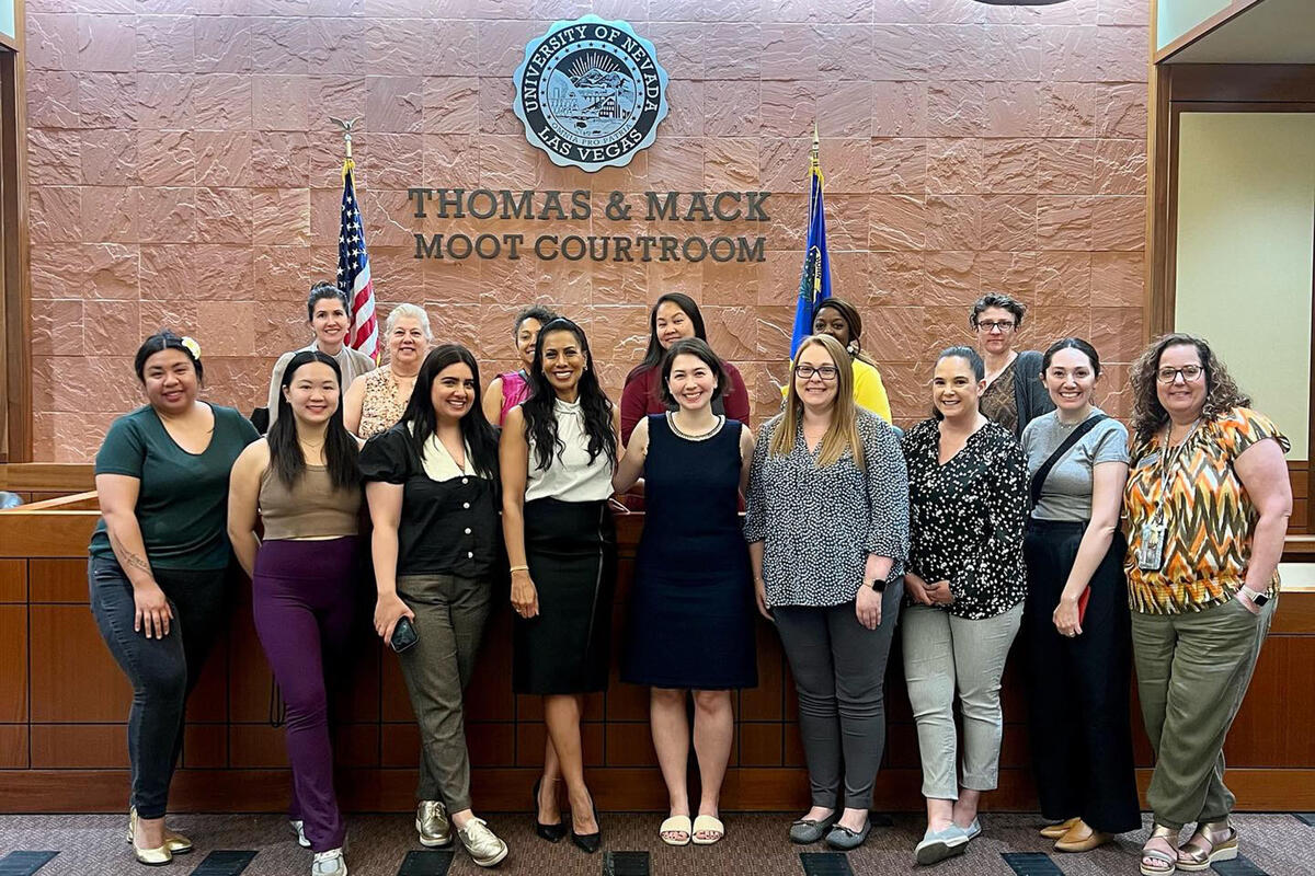 Women's Council at Thomas & Mack Moot Courtroom
