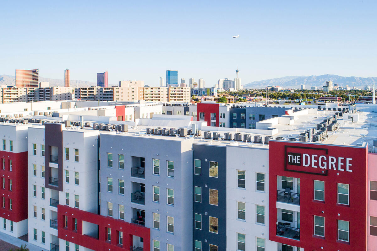 Exterior view of the The Degree