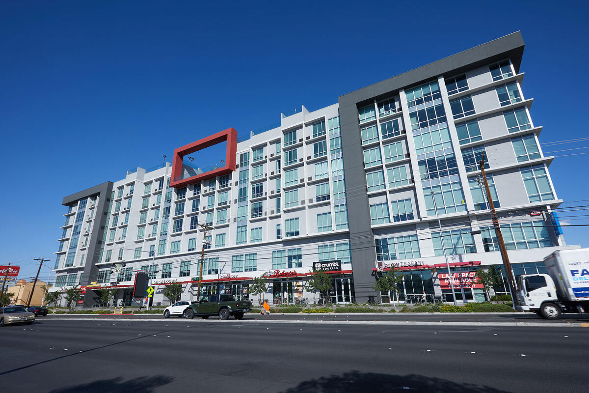 exterior of the Gateway building