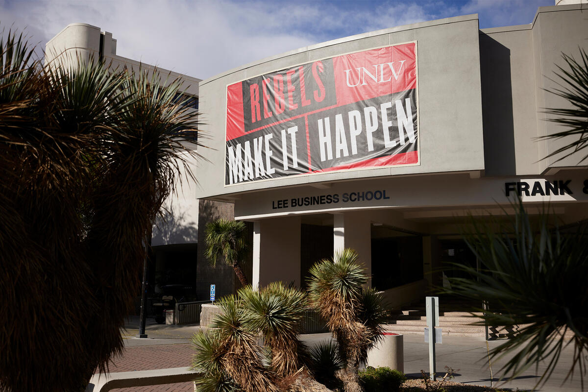 Exterior view of Frank and Estella Beam Hall