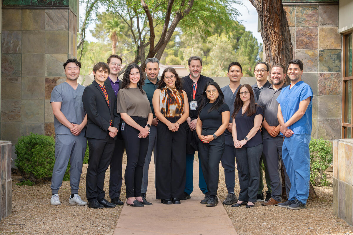Group photo of the department of psychiatry &amp; behavioral health