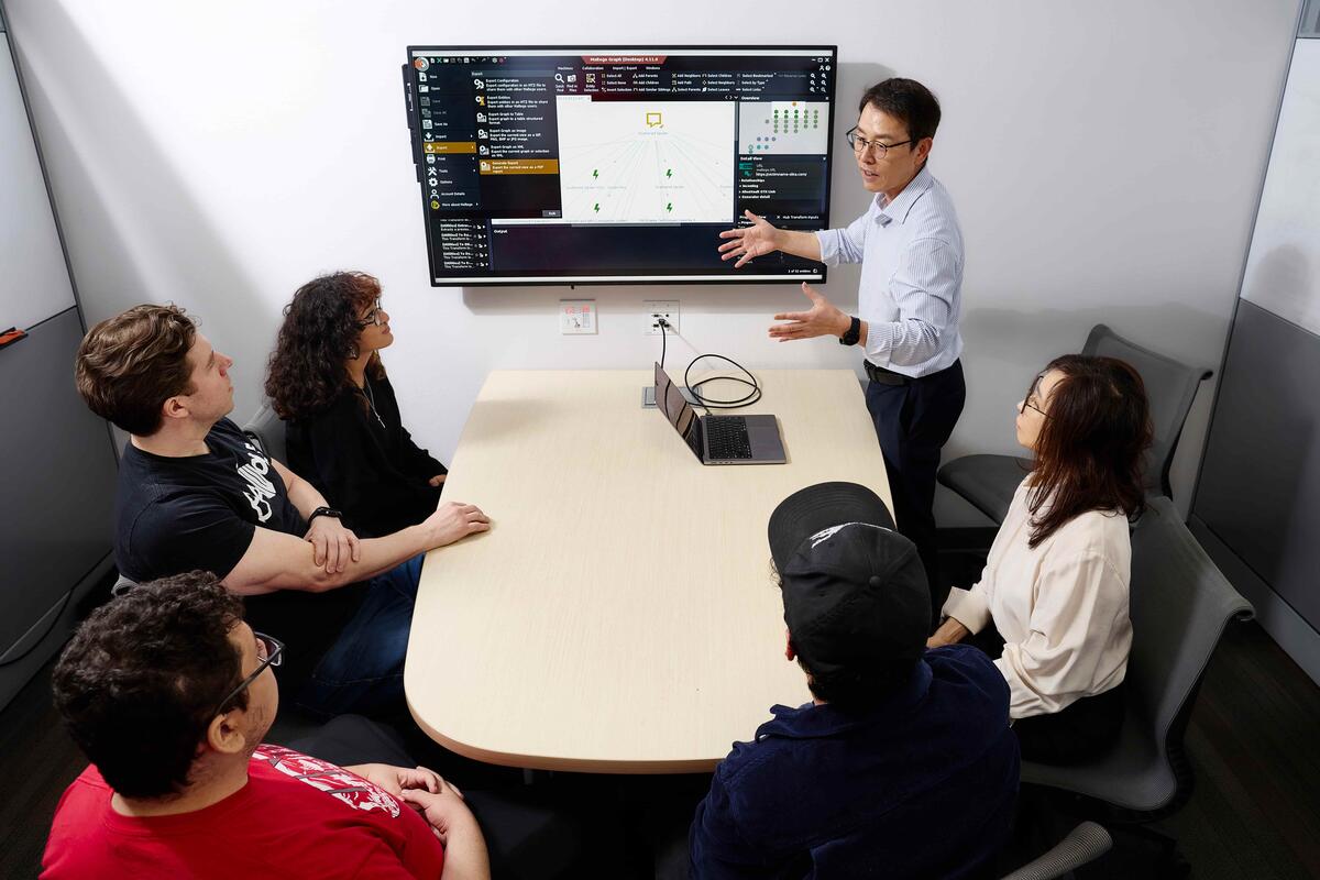 Cyber security in a meeting