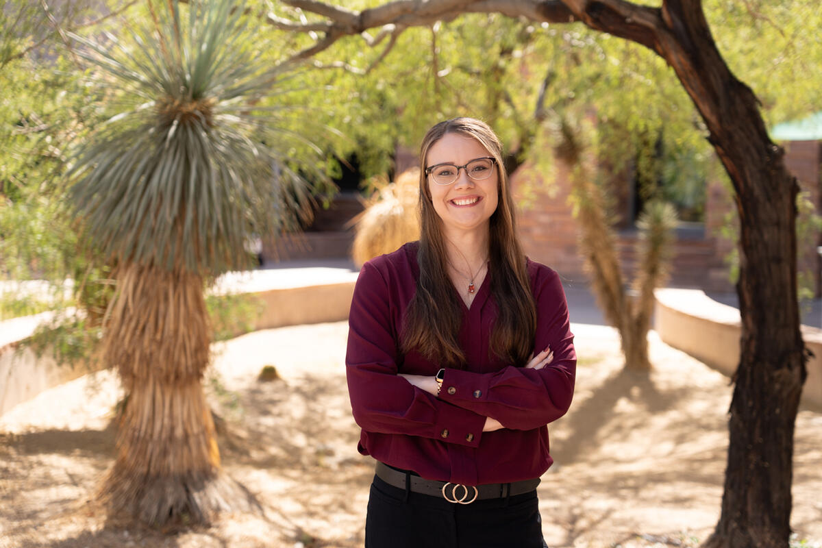 Amanda Leisgang Osse, PhD, is an assistant professor of neurodegenerative clinical trials research in the Kirk Kerkorian School of Medicine at UNLV Department of Brain Health.