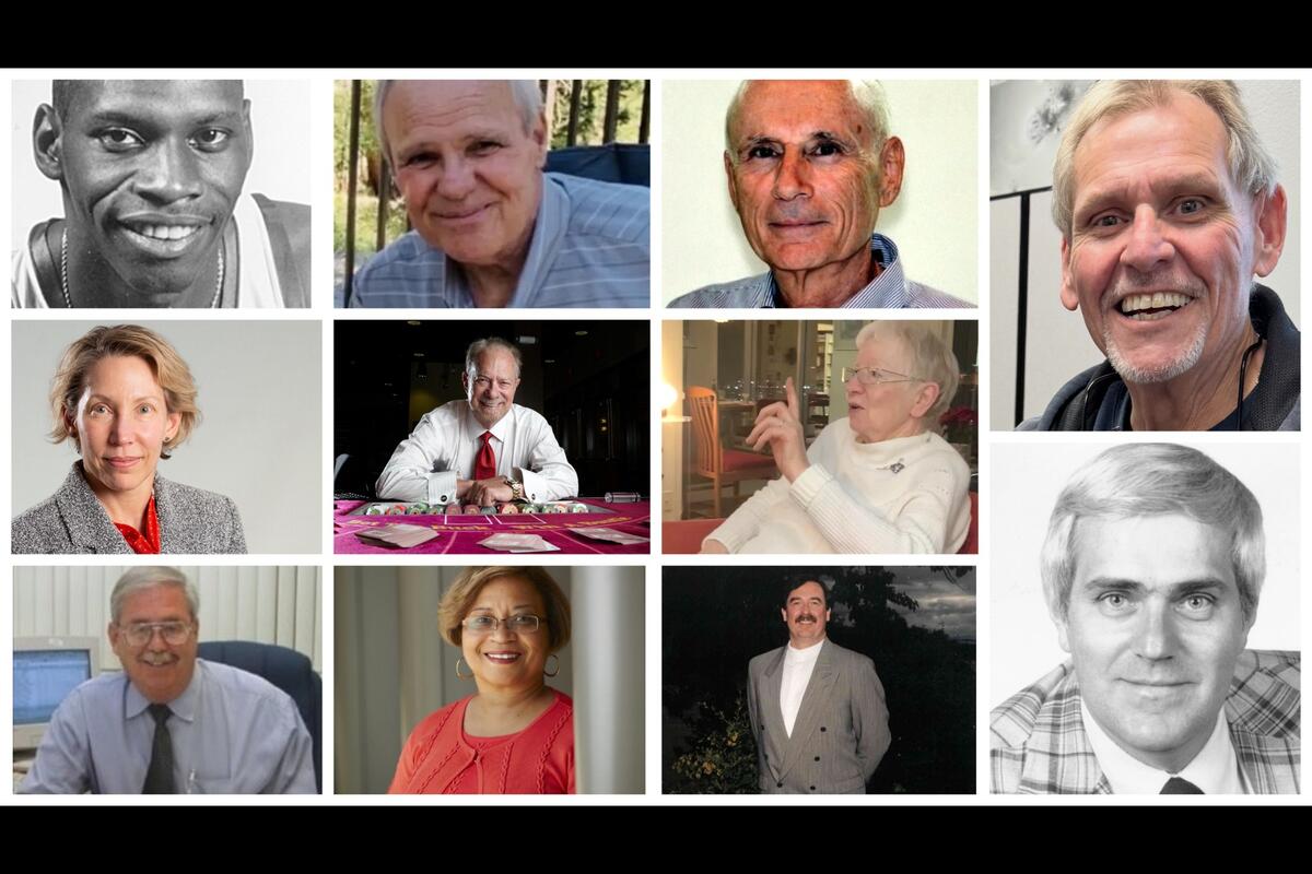 UNLV Magazine spring 2026 obit photos