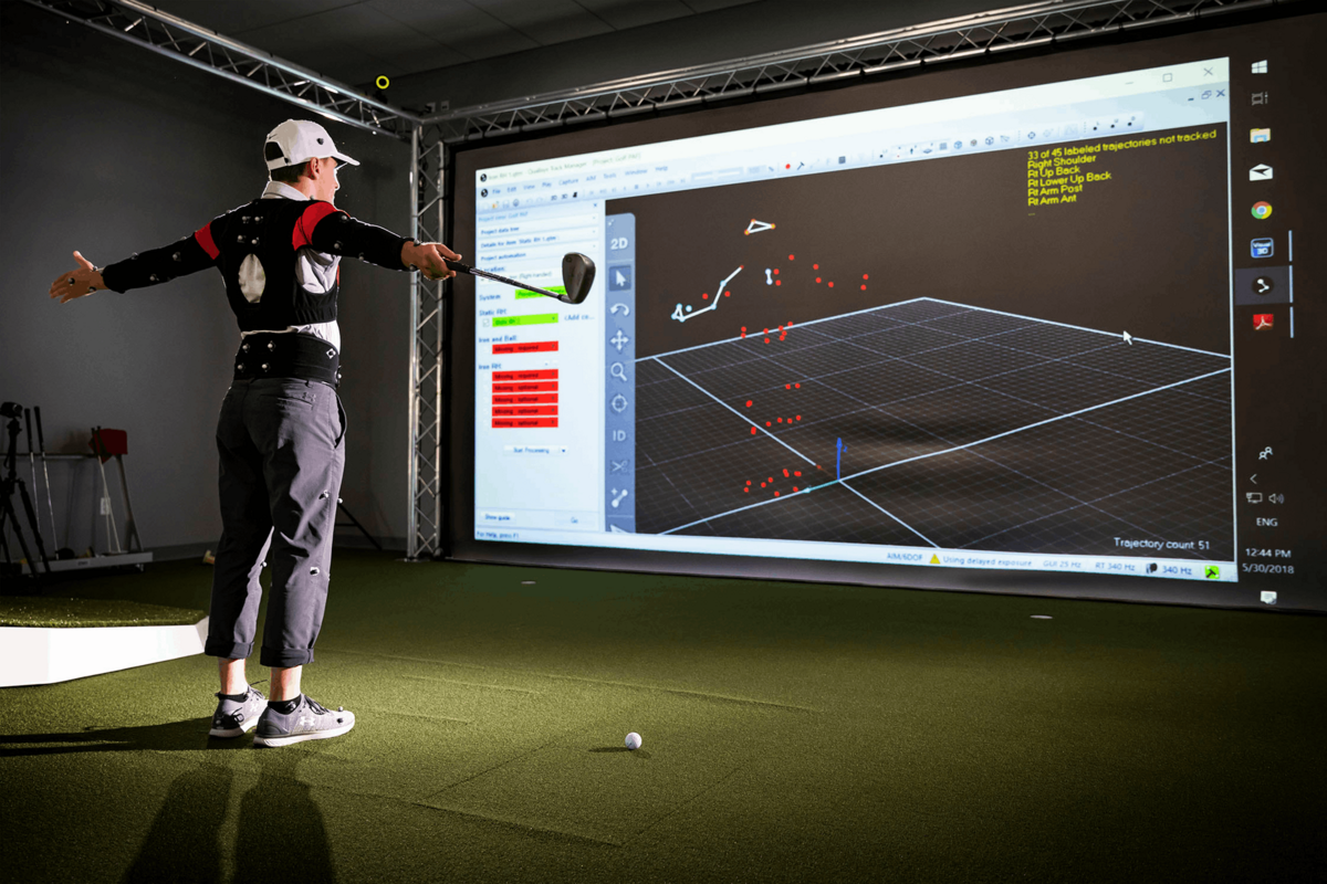 Photo of golf training 