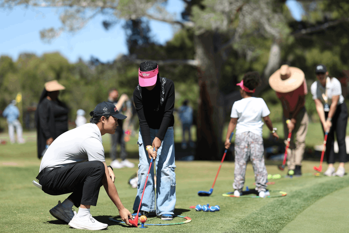 Photo of golf training 