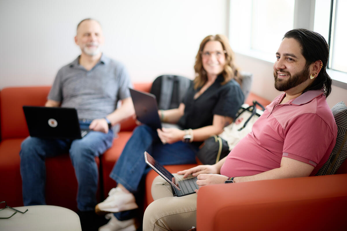 Photo of Social workers sitting
