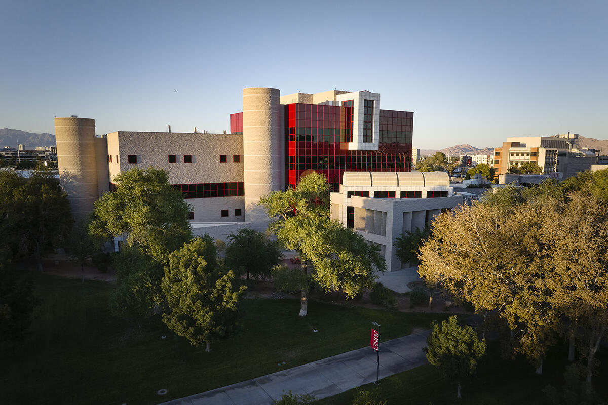 Bird view of the buildings 