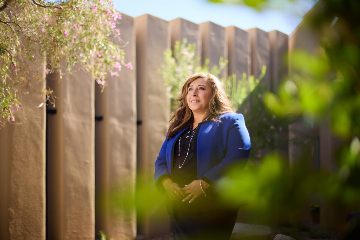 UNLV alumna Yvonne Hicks 