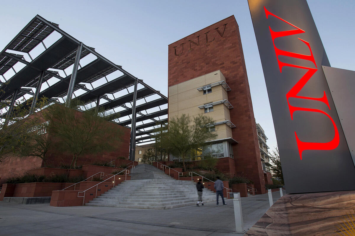 Greenspun Hall on UNLV campus
