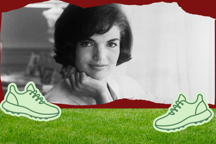 photo illustration of Jackie Kennedy