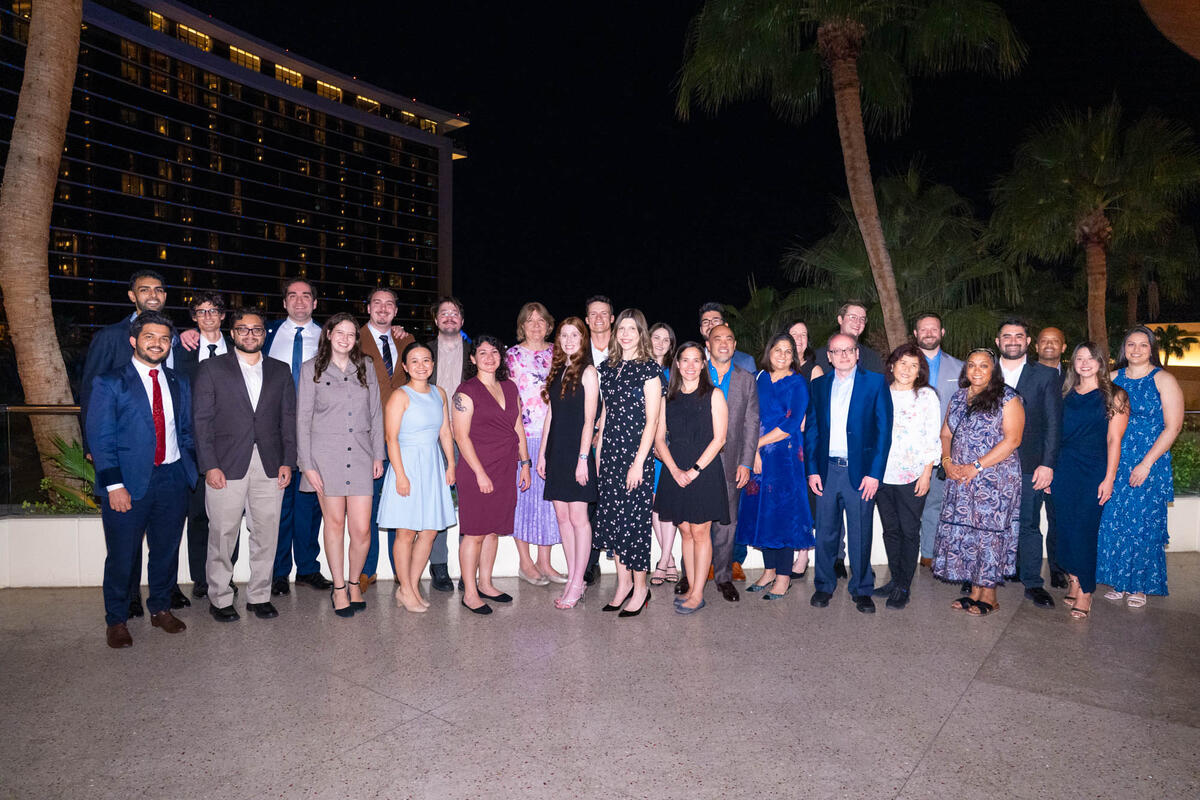 AOA inductees at the 6th Annual Dinner & Induction Ceremony of the Kirk Kerkorian School of Medicine