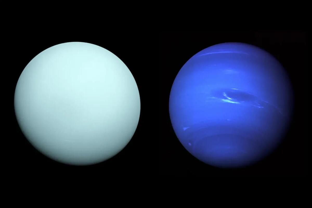 Neptune and Uranus