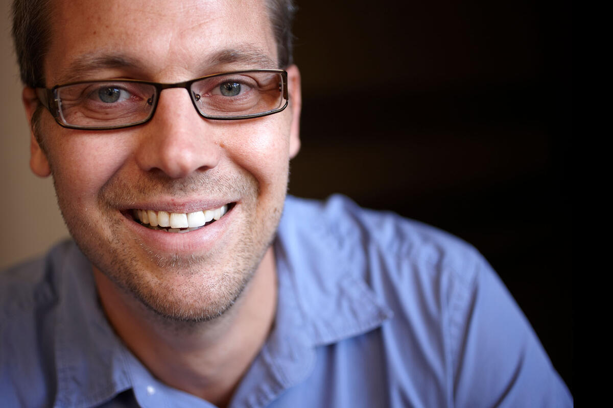 Portrait of Peter Gray, Assistant Professor of Anthropology