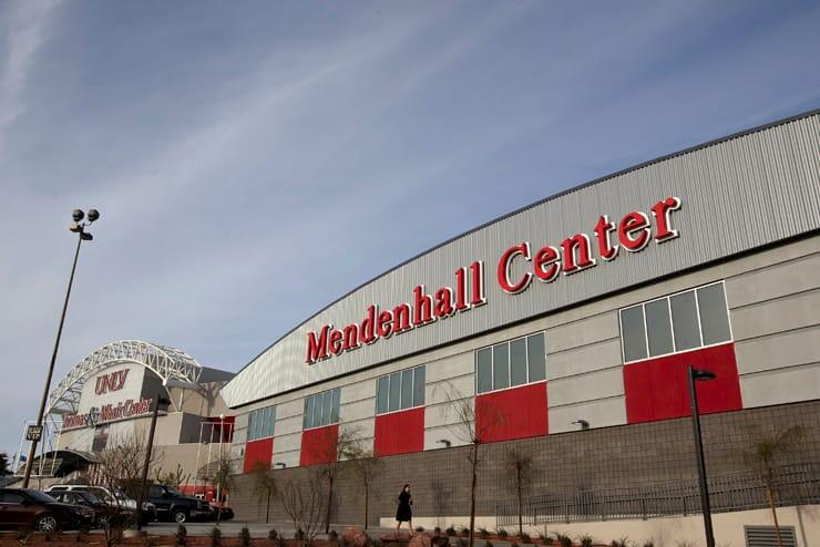  The 35,000-square-foot Mendenhall Center is located next to the Cox Pavilion and the Thomas & Mack Center.