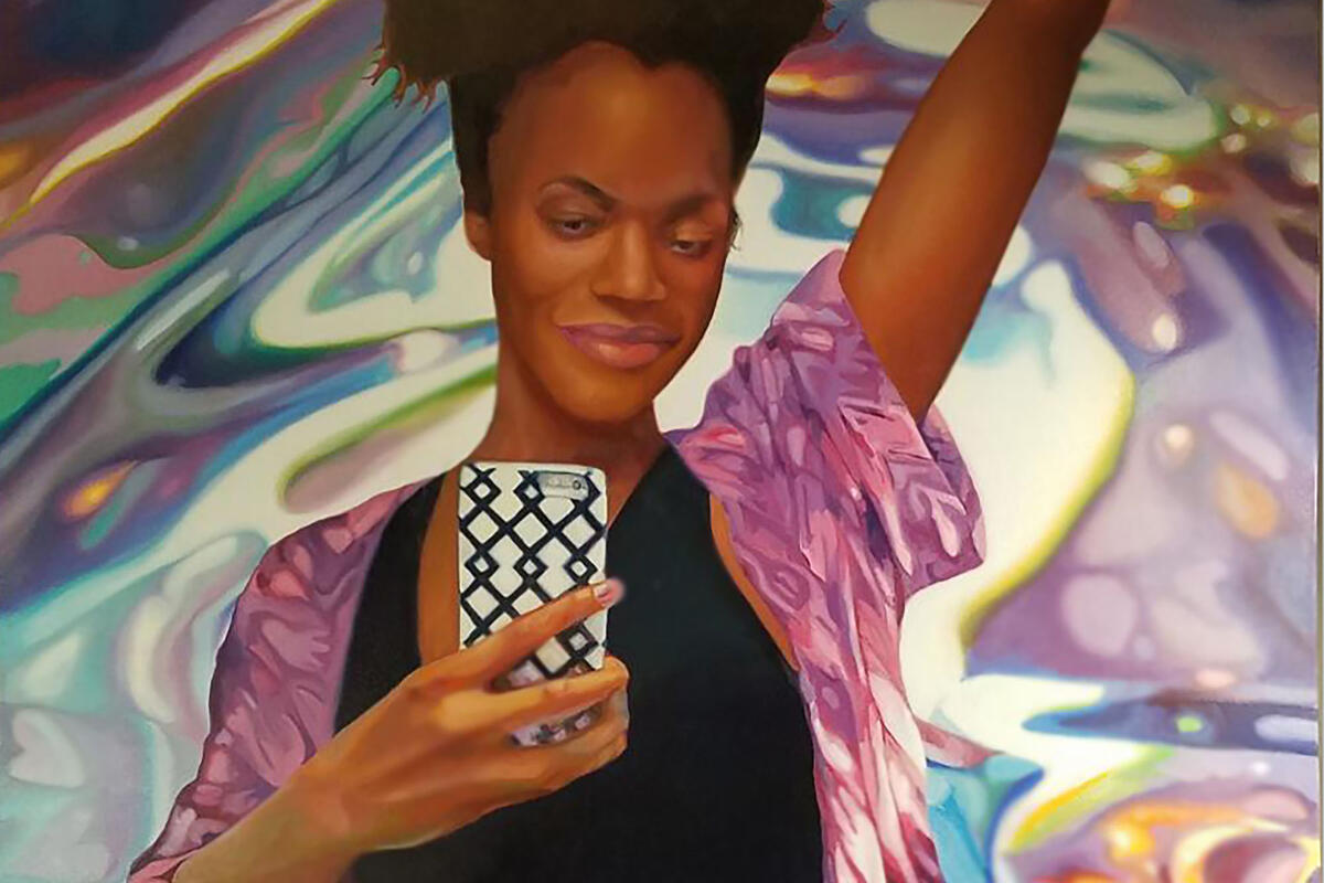 oil on canvas painting