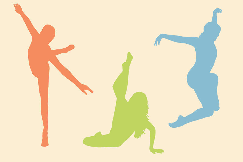 drawings of people dancing