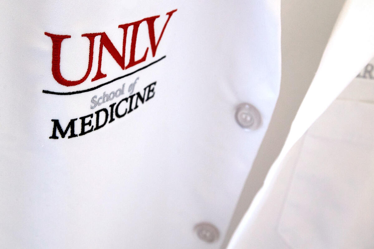 T-shirt with  UNLV School of Medicine logo