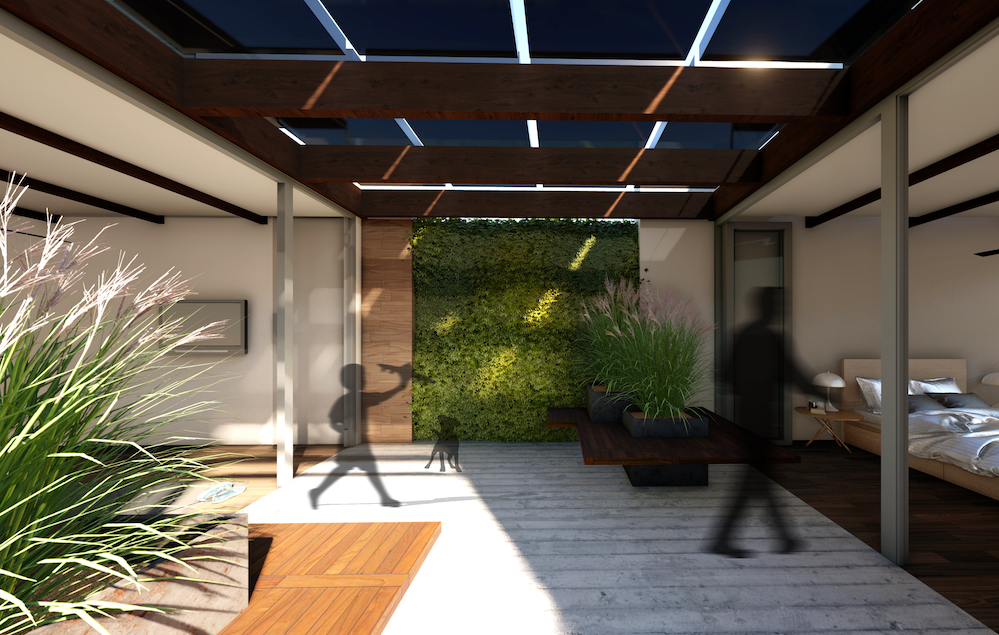 conceptual image of Team Las Vegas' 2020 Solar Decathlon home entry