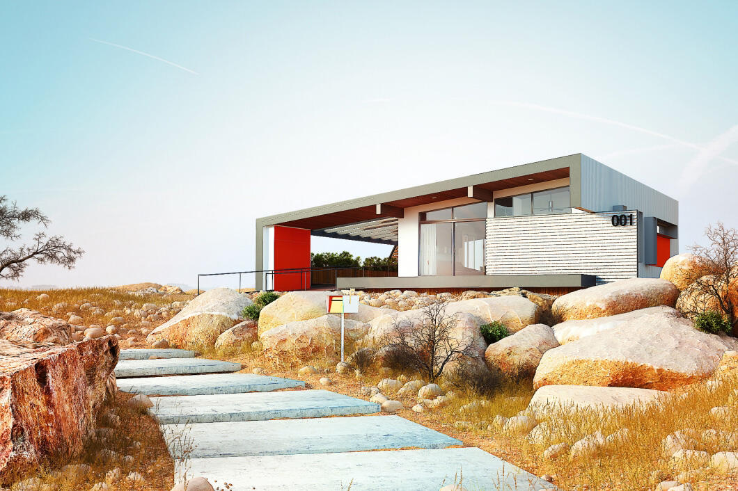 UNLV’s Team Las Vegas design of a full-size solar-powered house