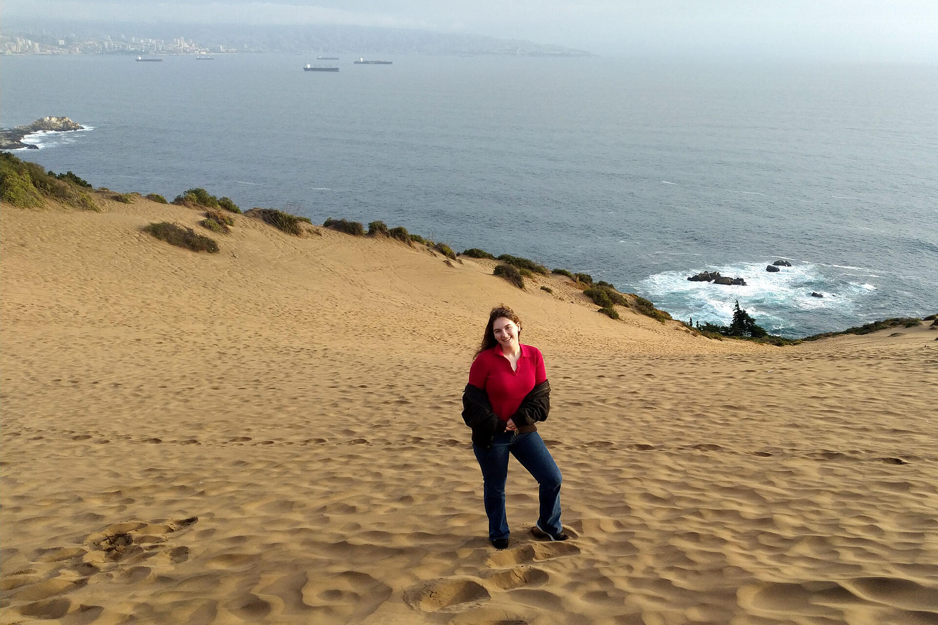 Postal de Chile: Estudiar en la playa y por el campo