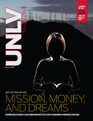 Magazine cover featuring Mission, Money, and Dreams story