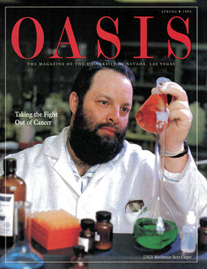 Oasis Magazine cover featuring Taking the Fight Out of Cancer story