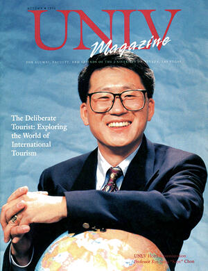 Magazine cover featuring The Deliberate Tourist: Exploring the World of International Tourism story