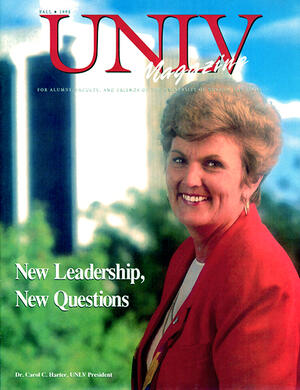 Magazine cover featuring New Leadership, New Questions story