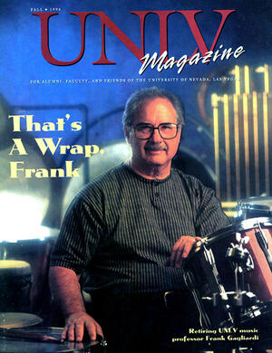 Magazine cover featuring That's a Wrap, Frank story