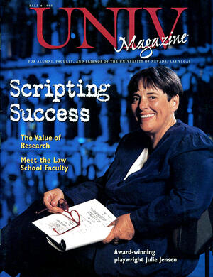 Magazine cover featuring Scripting Success story