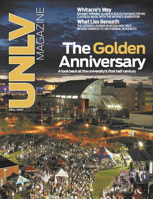 Magazine cover featuring The Golden Anniversary story