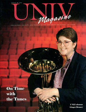 Magazine cover featuring On Time with the Tunes story