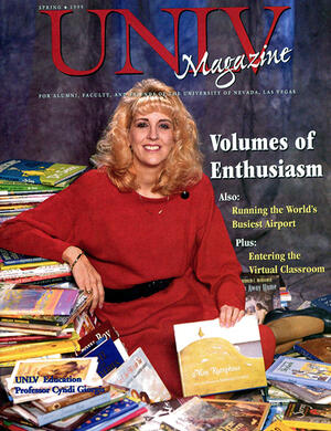 Magazine cover featuring Volumes of Enthusiasm story