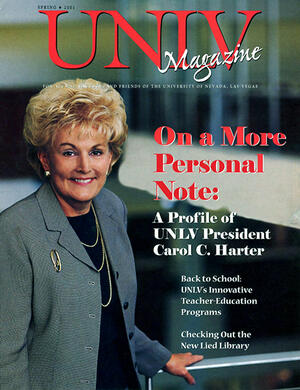 Magazine cover featuring On a More Personal Note story