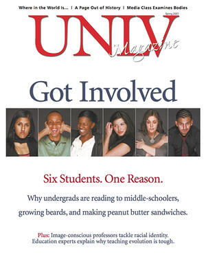 Magazine cover featuring Got Involved story