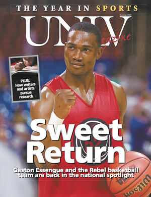 Magazine cover featuring Sweet Return story