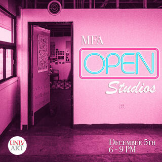 MFA Open Studios Dec. 5, 6-9 p.m.