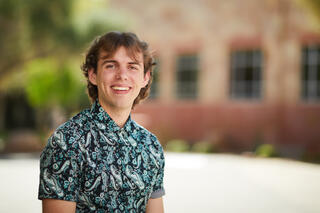 portrait of student Zach Billot