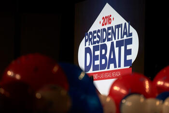 2016 Presidential Debate logo