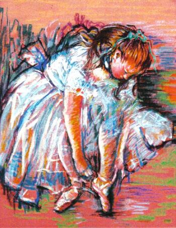 Ballet dancer by Rita Asfour