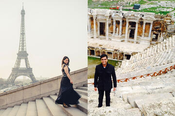 Monica Moradkhan and Daniel Waqar