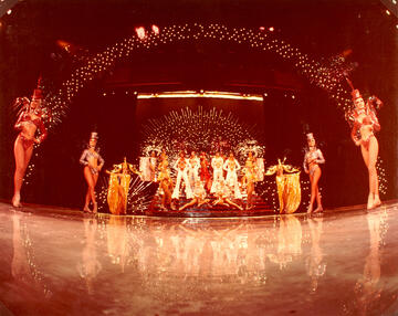 A publicity photo from a Las Vegas ice show.
