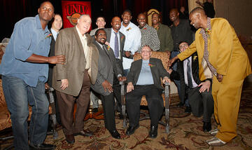 Taken in 2009, at the 20-year reunion of the 1990 NCAA Championship team.
