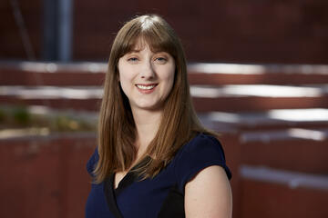 A photo of Emma Frances Bloomfield, UNLV assistant professor of communication studies.