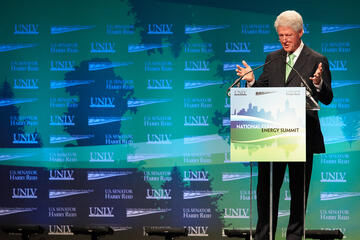 Former U.S. President Bill Clinton