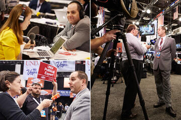 Political science professor David Damore participated in dozens of interviews with media about the debate and the 2016 election during debate week.