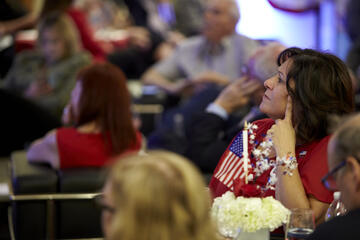 The UNLV Foundation hosted a watch event for donors. (R. Marsh Starks/UNLV Photo Services)