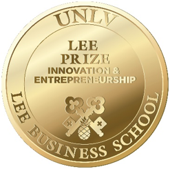 Lee Business School gold prize token